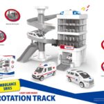 სათამაშო პარკინგი განათებით,მუსიკით (ambulances)