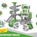 სათამაშო პარკინგი განათებით,მუსიკით (sanitary vehicles)