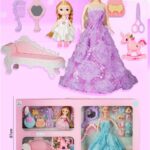 თოჯინა ბარბი საძინებლით