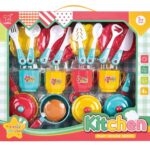 სათამაშო პლასტმასის ჭურჭელი