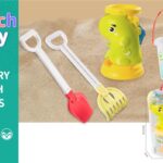 ქვიშაში სათამაშო ვედრო დინოზავრიკი