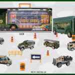 ტრაილერი სამხედრო მანქანებით