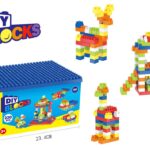 ასაწყობი კონსტრუკტორი (diy blocks) 220ც ლურჯი