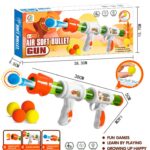 თოფი რბილი ბურთი ტყვიებით