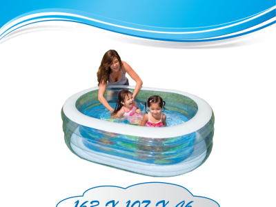 აუზი ვანა ოვალი 163 x 107 x 46, INTEX (57482)