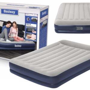 გასაბერი ლეიბი 152x203x36სმ. ჩამონტაჟებული ნასოსით, (67725) BESTWAY