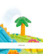 გასაბერი წყლის აუზი - ცენტრი"დინოლენდი"  191*152*58  (INTEX) 57166 - Image 3