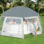 ტენტი - პავილიონი აუზისთვის, 600*600*295  (19.63გ) BESTWAY (58612)