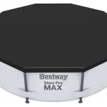 Bestway 58036 Round Pool Cover - კარკასული აუზის გადასაფარებელი ტენტი