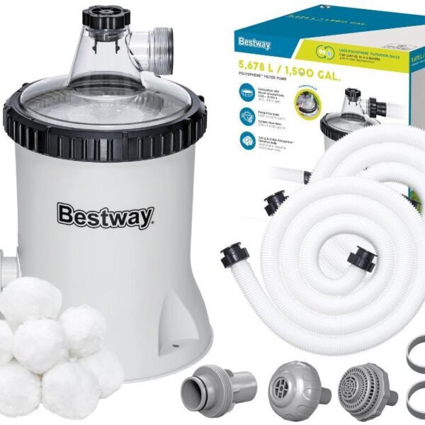Bestway – აუზის ფილტრი Polysphere (5678 ლ/ს)