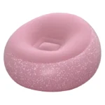 Bestway – გასაბერი სავარძელი" Inflate-A-Chair" 112*112*66 (100კილომდე) ვარდისფერი