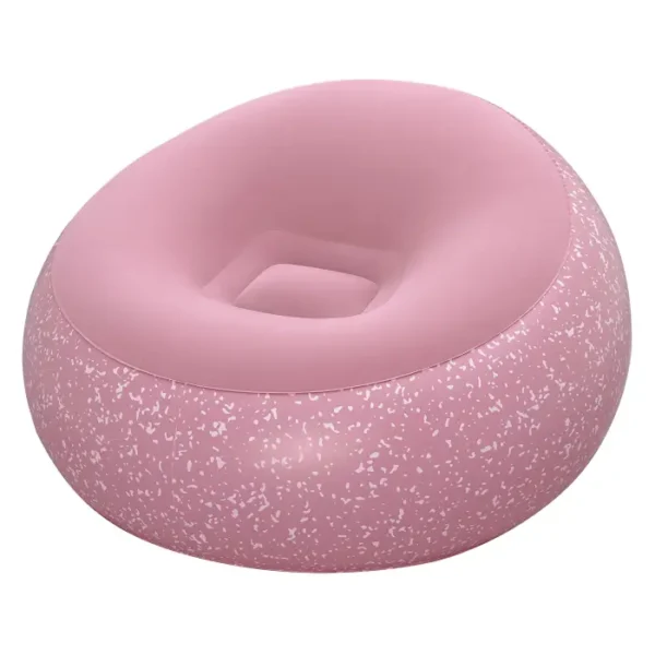 Bestway – გასაბერი სავარძელი" Inflate-A-Chair" 112*112*66 (100კილომდე) ვარდისფერი