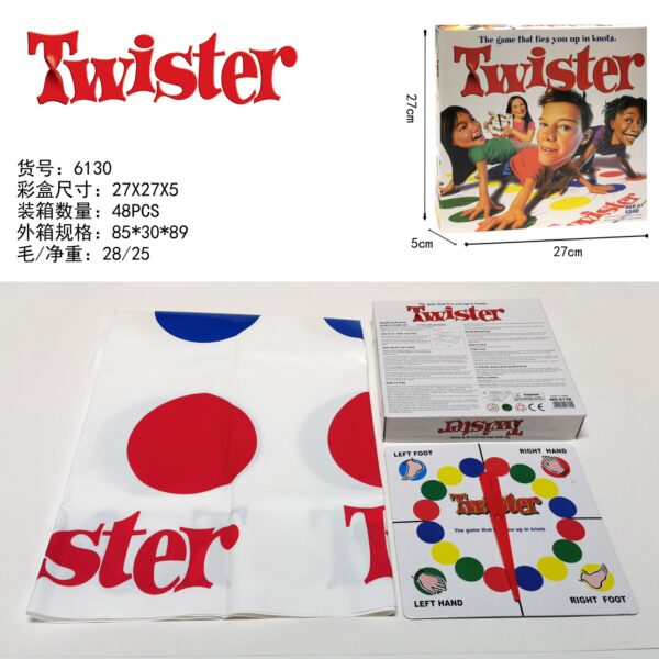 გასართობი თამაში TWISTER