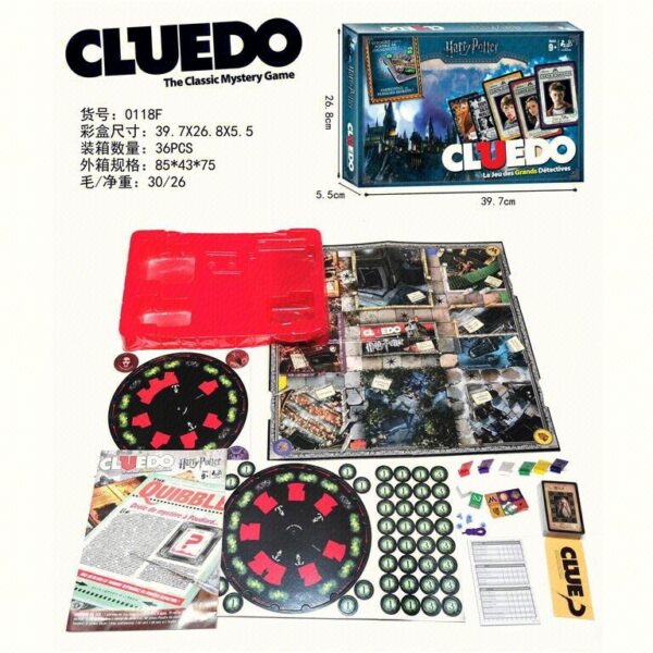 გასართობი თამაში CLUEDO