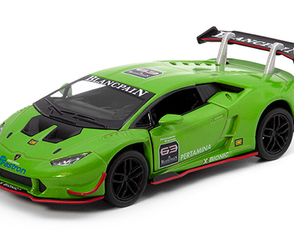 Lamborghini Huracán Super Trofeo სპორტული მოდელი (რეპლიკა) 1:36