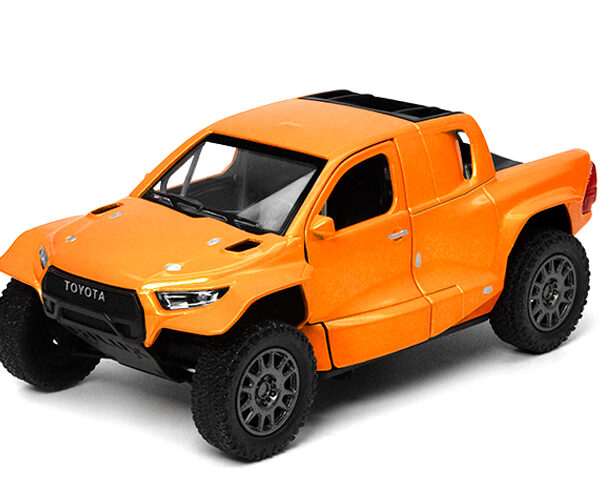 Toyota GR DKR Hilux სარალიო მოდელი (რეპლიკა) 1:38
