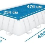 INTEX - თერმო ტენტი 488*244 სმ
