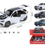 ავტომოდელი(რეპლიკა )MERCESES BENZ GLE 350 ხმოვანი და განათებით 1:24