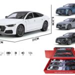 ავტომოდელი(რეპლიკა )AUDI A7 ხმოვანი და განათებით 1:24