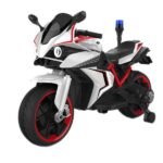 ბავშვის ელექტრო პოლიციის მოტოციკლი