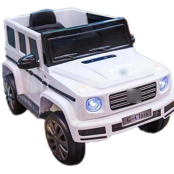 ბავშვის ელექტრო ჯიპი G-Class (თეთრი)