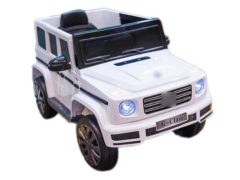 MKT703806_0 ბავშვის ელექტრო ჯიპი G-Class (თეთრი) - Image 1