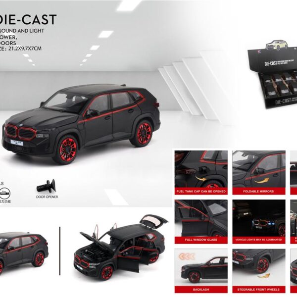 BMW XM 2023წლ მოდელი რეპლიკა(რეპლიკა)1:24