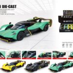 ავტომოდელი(რეპლიკა ) ASTON MARTIN VALKYRIE AMR ხმოვანი და განათებით 1:24