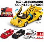 ავტომოდელი(რეპლიკა )LAMBORJINI COUNTACH LP500S ხმოვანი და განათებით 1:32