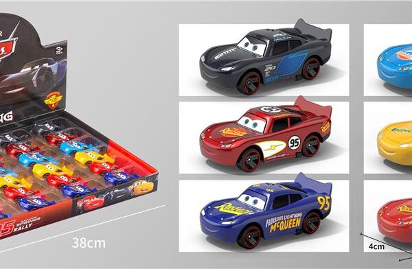 ავტომოდელი(რეპლიკა ) LIGHTNING MCQUEEN ხმოვანი და განათებით