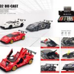 ავტომოდელი(რეპლიკა ) LAMBORGHINI COUNTACH 25TH ANNIVERSARY ხმოვანი და განათებით 1:32