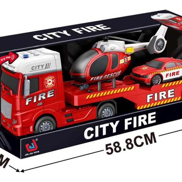 მექანიკური მანქანა CITY FIRE