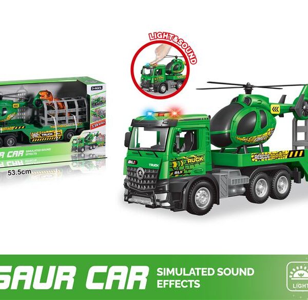 მექანიკური გადამზიდი მანქანა DINOSAUR CAR