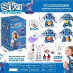 Stitch ზურგჩანთა კოსმეტიკის ნაკრებით