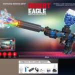 წყლის ბურთულების საშხაპებელი Desert Eagle — შუქითა და USB დამუხტვით