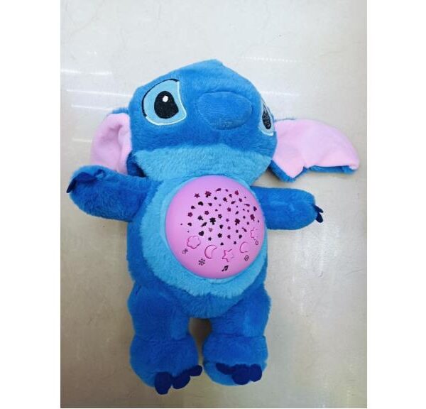 Stitch პლუშ სათამაშო ვარსკვლავების პროექტორით
